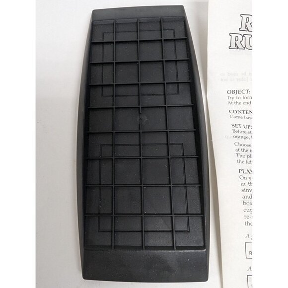 Vintage Rummikub Rummy Dice Game Pressman 1995 Replacement Tray Instructions - Picture 2 of 5